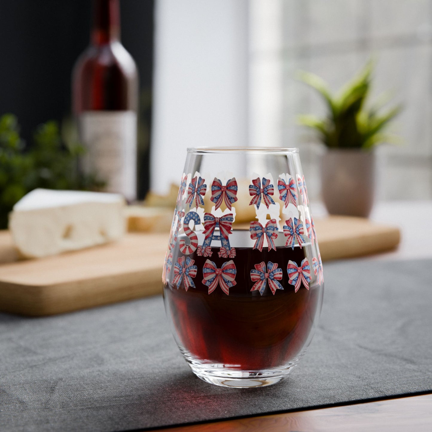 USA Stemless Wine Glass, 11.75oz